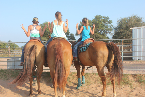 girls on horses